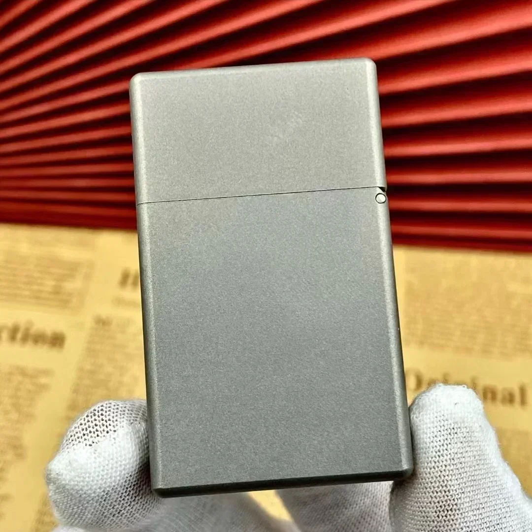 

New Titanium Alloy 538,912 Narrow Machine Small Square Headlight Oil Lighter Gadget Smoking Ignition Cigarette Case Wholesale