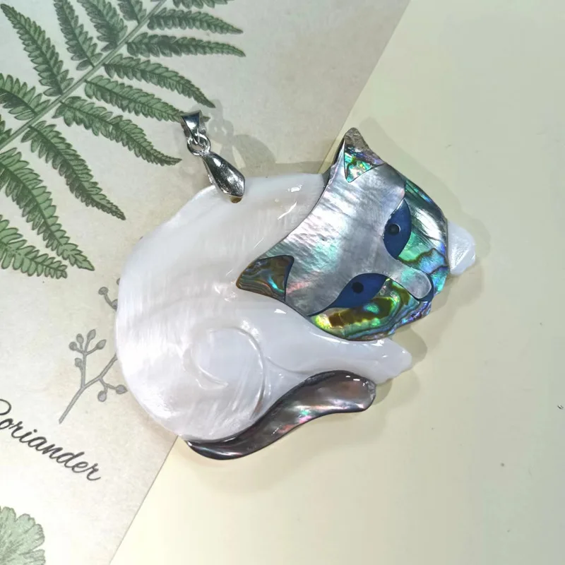 Various High-end Shell Handmade Mosaic Puzzles for Cats Diy Pendant Sea Shell, White Shell, Abalone Shell