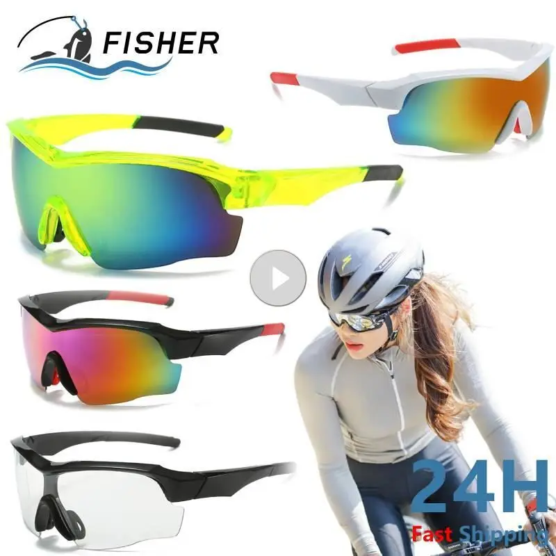 Sports Sunglasses Riding Polarized Sport Cycling Glasses Goggles Bicycle Mountaineering Bike Glasses Men's Women Cycling Eyewear