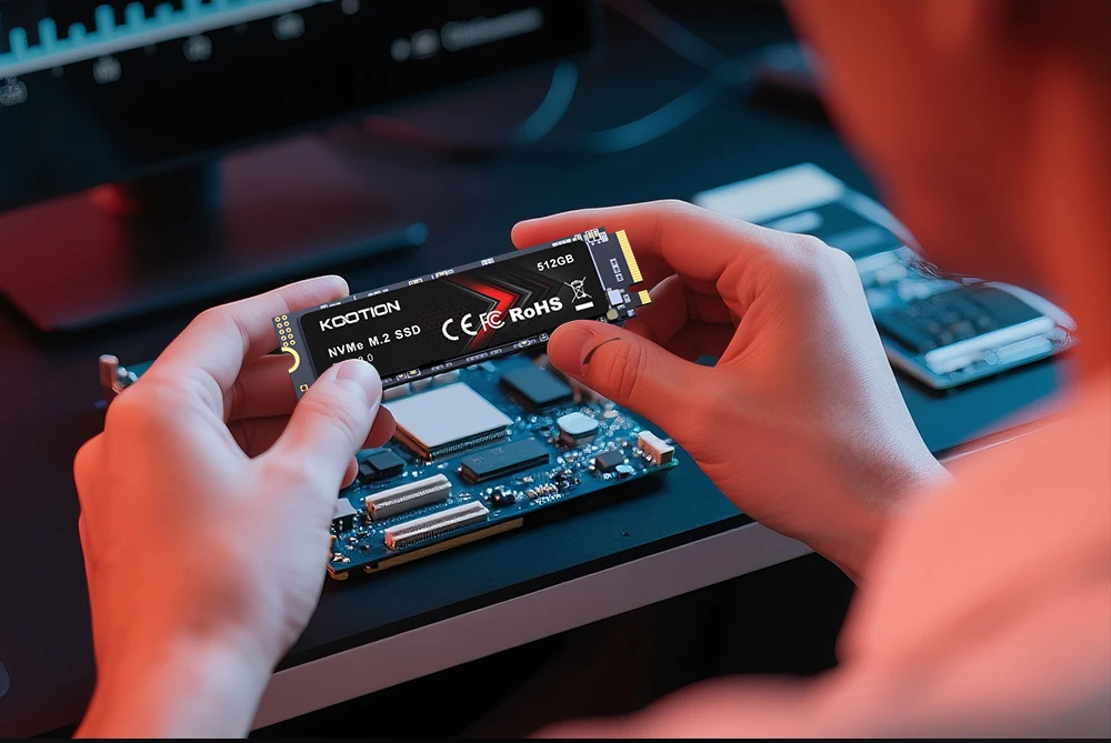 KOOTION SSD M2 512GB 256GB 128GB M.2 NVMe Gen3x4 SSD 2280 Interne Solid-State-Laufwerke PCIe 3.0x4 Festplatte für Desktop Laptop PC – Detail 12
