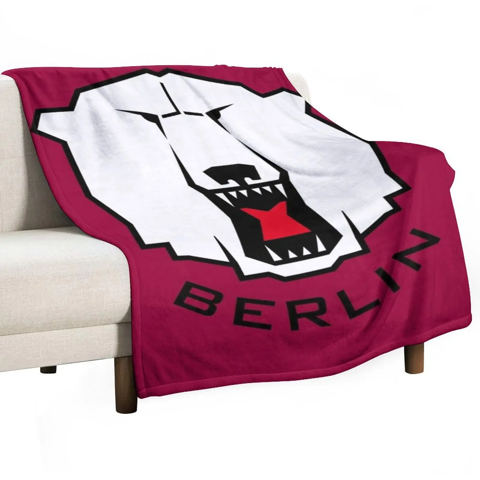 

Eisbaren Berlin #003366 Throw Blanket Plush Luxury Designer Blankets For Sofas Thermal Blankets