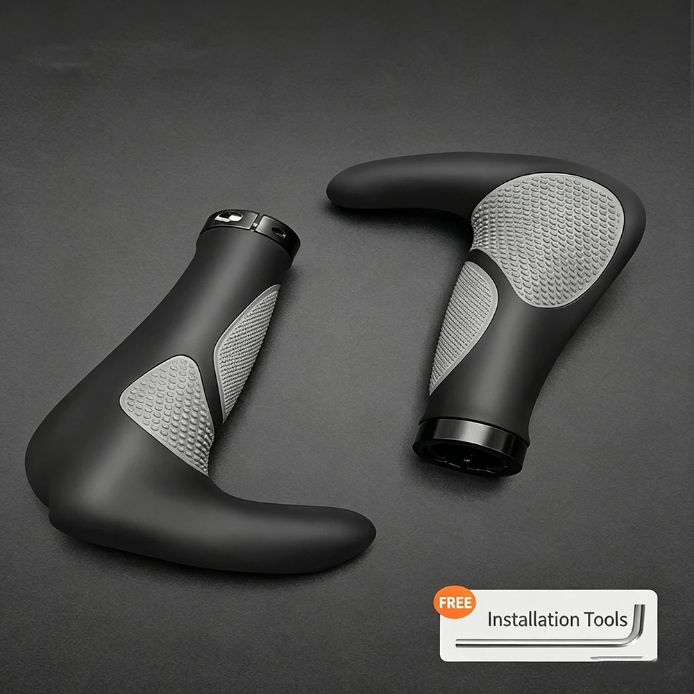 

Universal Bicycle Handlebar Grips Anti-slip Mountain Bike Grips Shockproof Ergonomic Road Bike Handlebar Grip Bicycle Parts