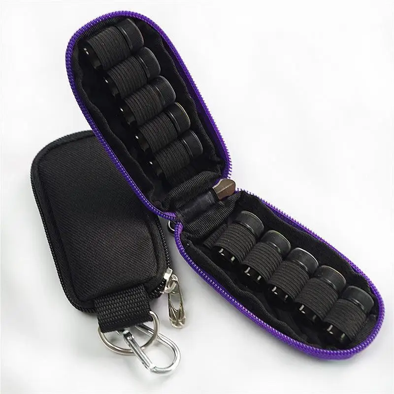 10 Slots Essential Oil Travel Case Portable Durable Storage Bag Holds 1-3ml Vials for Aromatherapy Enthusiasts