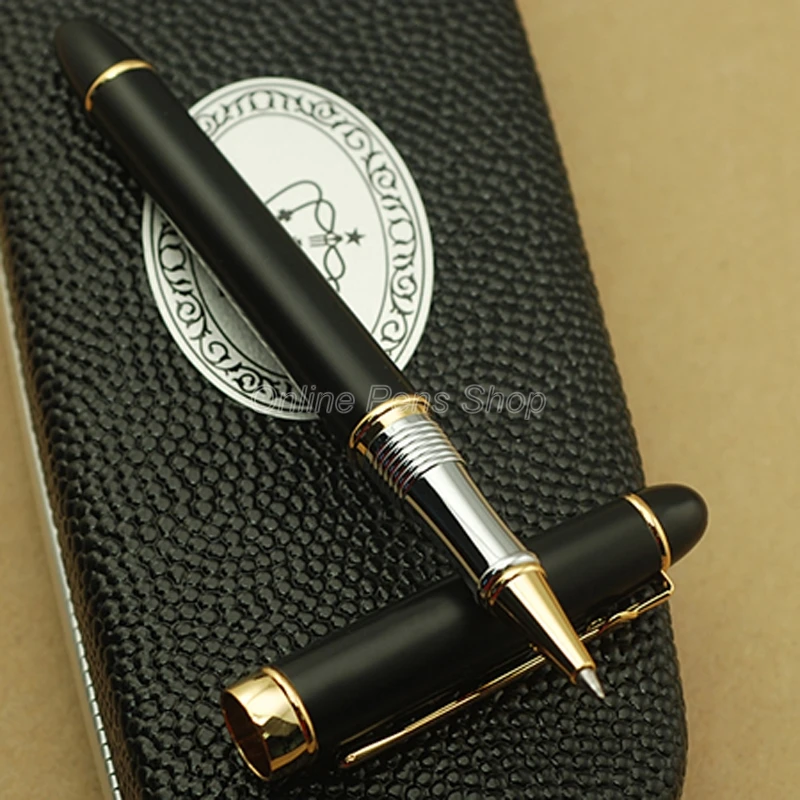 

Duke Black & Golden Metal Roller Ball Pen Professional Writing Pen DRP004