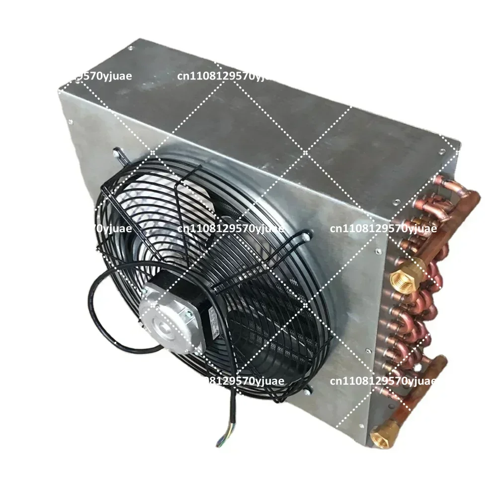 Air to Water Heat Exchanger with Fan, Hot Water Heating Coil for Hydronic Systems