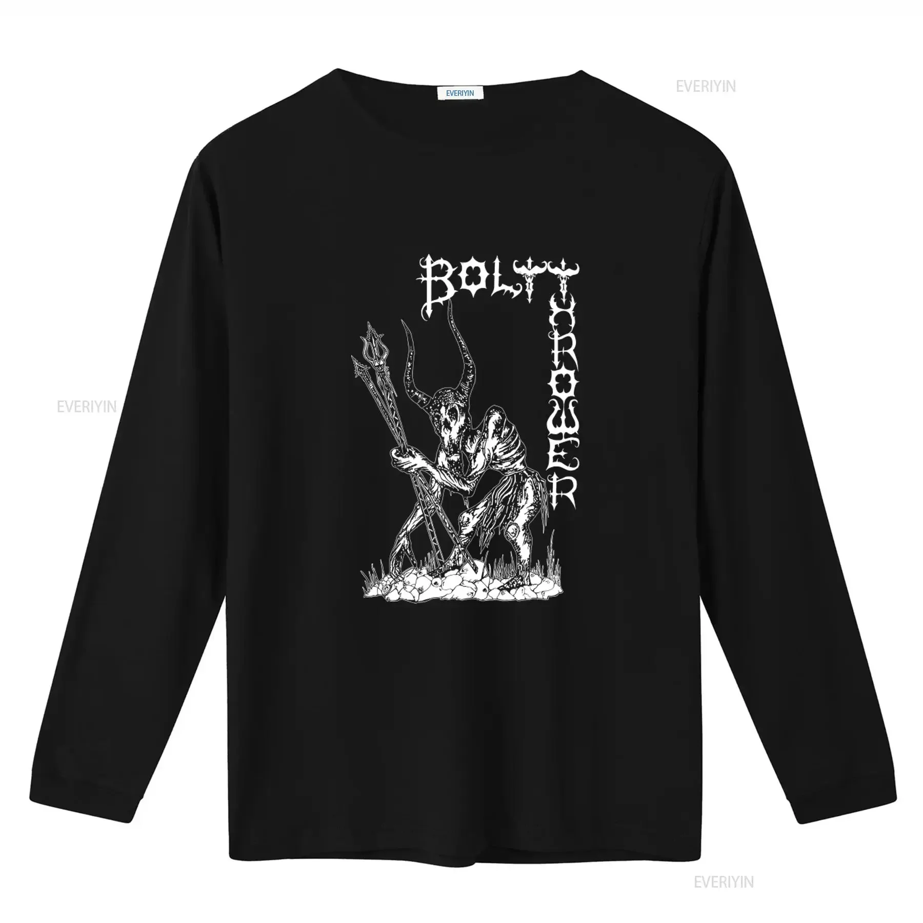 Bolt Thrower T Shirt Men's Xl Black Heavy Metal Band Design vintage Washed streetwear Soft Unisex designer clothes fashion view 2