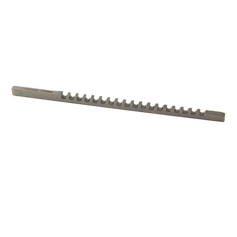 1/8 A Push Type Keyway Broach Inch Size High speed steel HSS Cutting Tool for CNC Broaching machine Metalworking