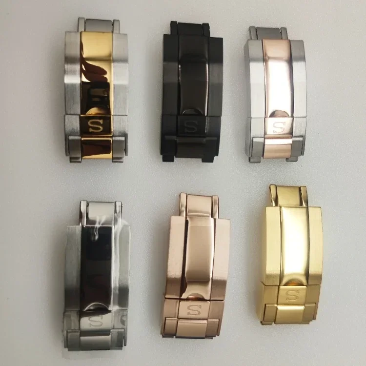 

Water Ghost Logo Watch Buckle Precision Steel Water Ghost Men's and Women's Steel Belt Buckle Silicone Watch Buckle Accessories