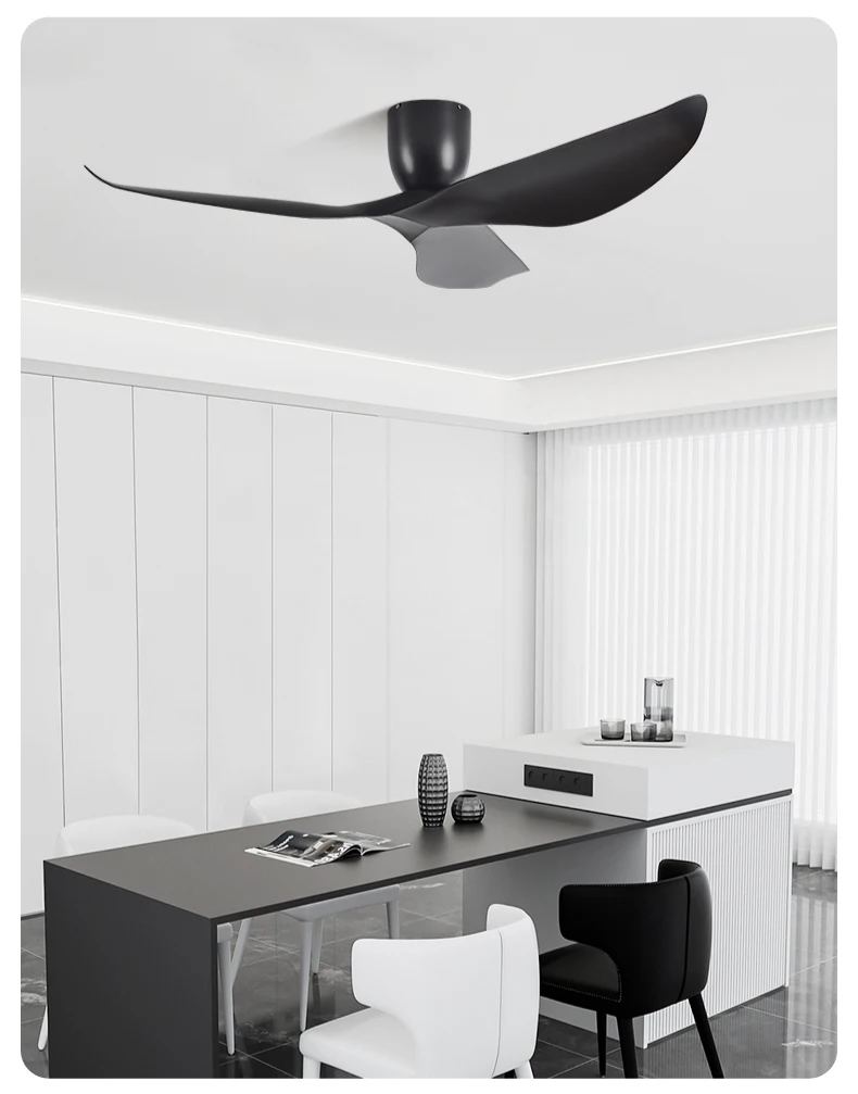 FUMANJIA 60-Inch Vintage Industrial Ceiling Fan for Home with Remote — detail 13