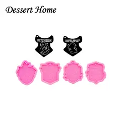 DY0085 DIY Cartoon magic logo and boy epoxy resin molds silicone mold for keychains Jewelry Making Accessories Tools