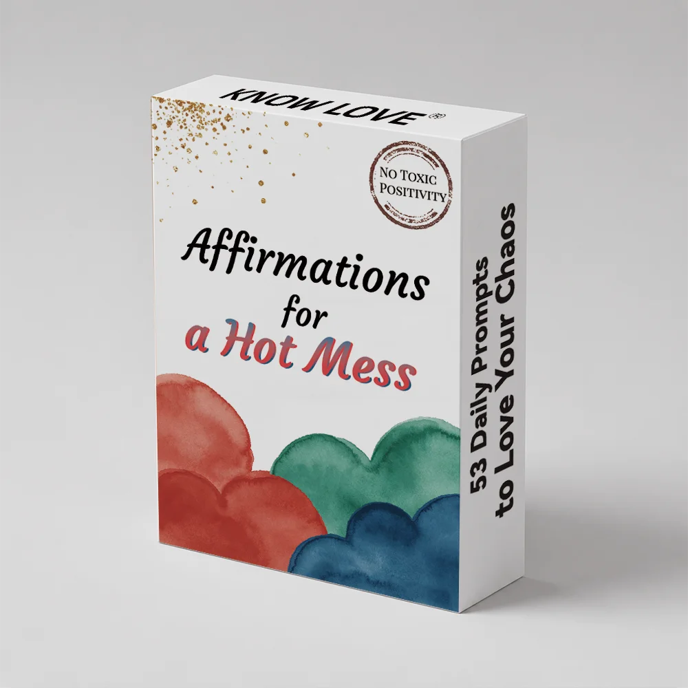 Mindfulness and Emotional Self-Care Affirmation Cards; Daily Help You Build Stable Emotional Resilience; A Gift for Friends and
