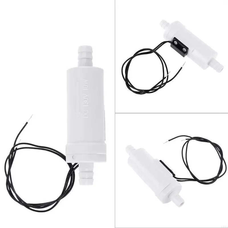 Magnetic Water Flow Switch Water Sensor Protect Switch 10W OD10mm Range 1.5-10L/min NO Type for DC 110V White Color Plas