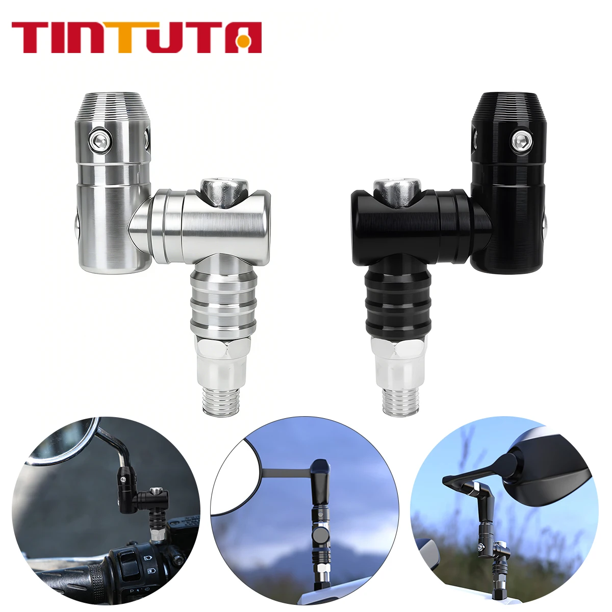 

Крепление для зеркала мотоцикла, удлинитель зеркала заднего вида, аксессуары для руля мотоцикла, для мужчин, женщин, всей семьи, для активного отдыха