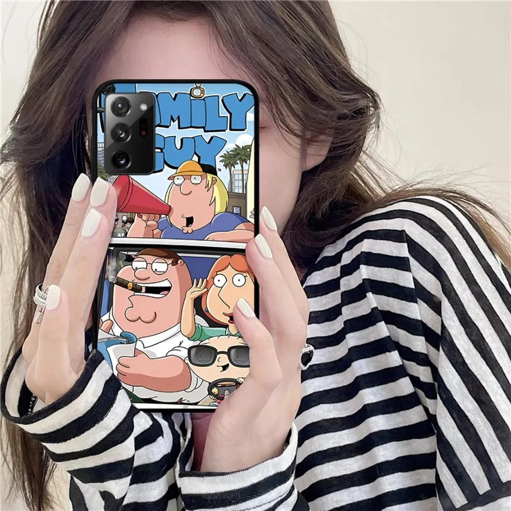 Family G-Guy P-Peter Phone Case For Samsung Note 8 9 10 20 pro plus lite M 10 11 20 30 21 31 51 A 21 22 42 02 03