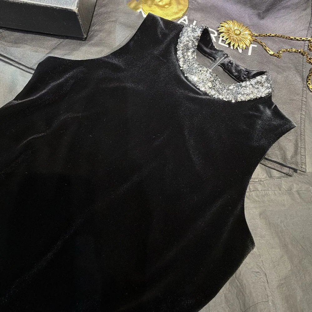 Abito da sera da donna invernale 2025, velluto, perline, corsetto, abito lungo, abbigliamento Y2K, nuova moda, alta qualità, abito da festa bea