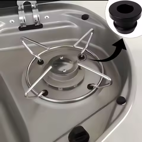 16PCS Caravan Rubber Seals For Smev Dometic Grommet Sleeve Pan Hob Support 44990000122 Motorhome Camper Van Trailer Accessories