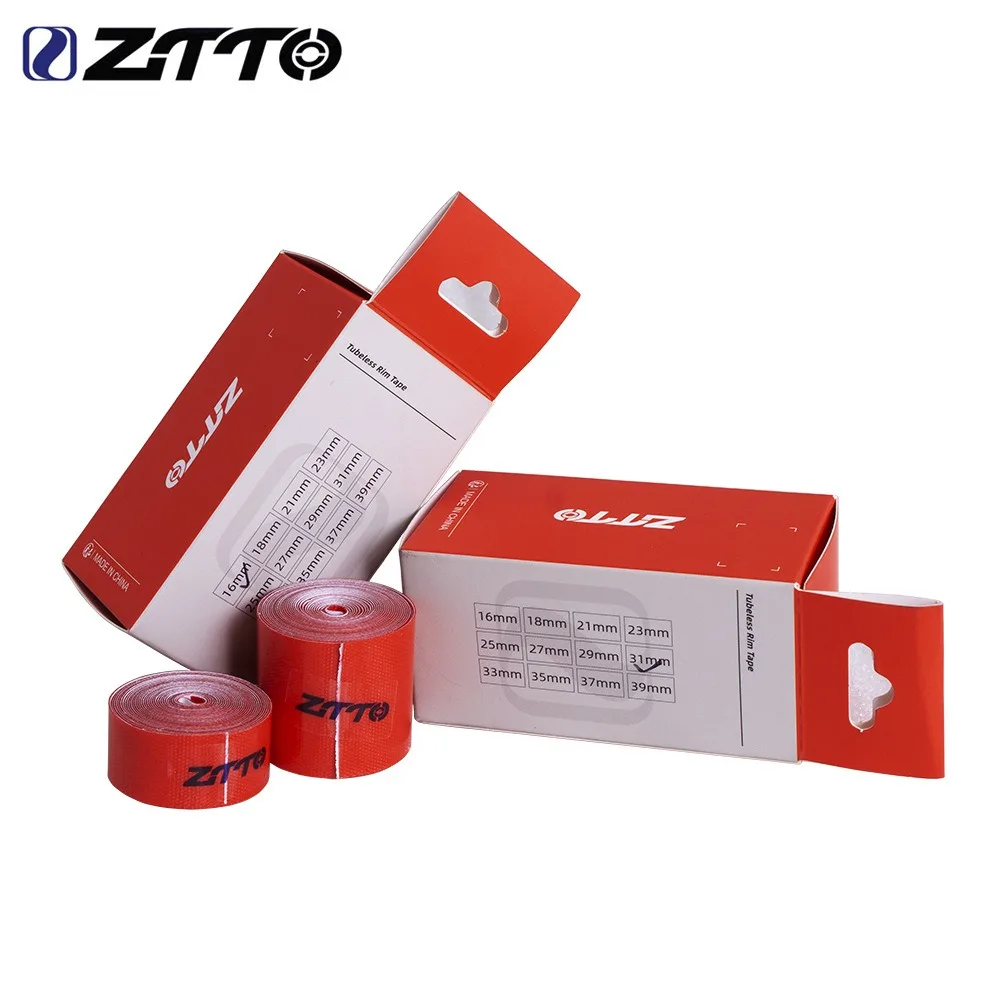 2 قطعة ZTTO دراجة حافة شرائط الشريط سميكة رئيس لايحتاج دراجة الحافات الداخلية شرائط الشريط النايلون عرض 16-35 مللي متر الدراجات اكسسوارات