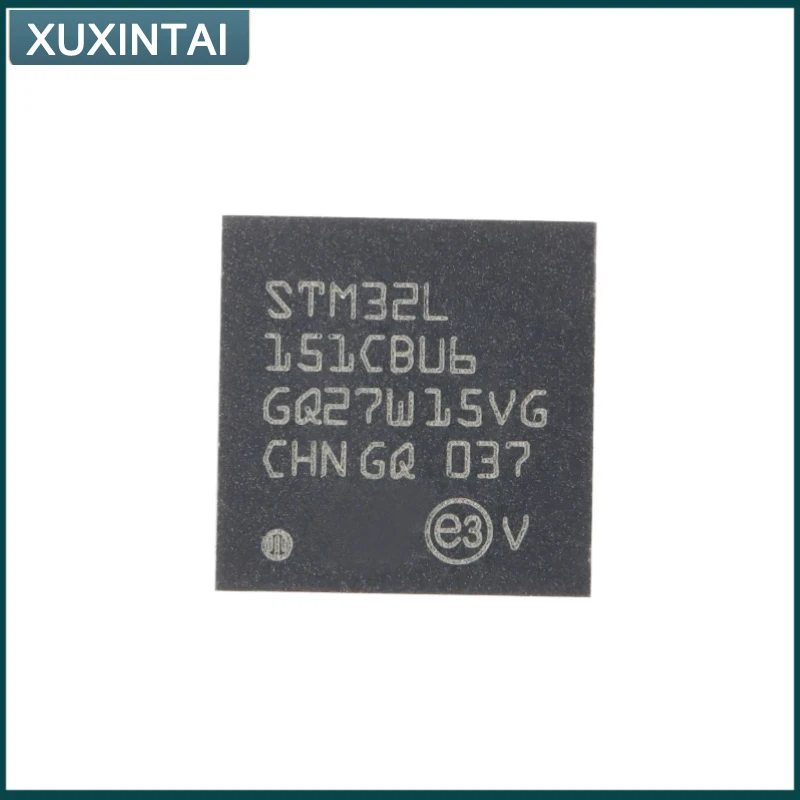 5Pcs/Lot New Original STM32L151CBU6 STM32L151 QFN-48  Microcontroller IC 32-Bit Single-Core 32MHz 128KB (128K x 8) FLASH