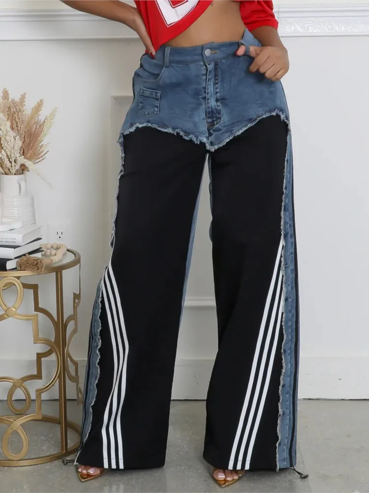 

Women High Waist Wide Leg Pants Shiny Fuchsia Satin Straight Pants Long Palazzo Casual Trendy Trousers Spring Autumn New