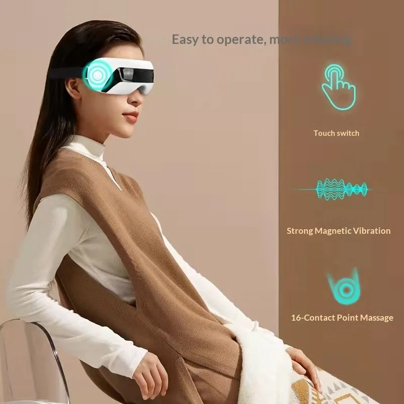 

Rechargeable Visual Electric Eye Home Eye Protector Magnetic Vibration Eye Massage Instrument