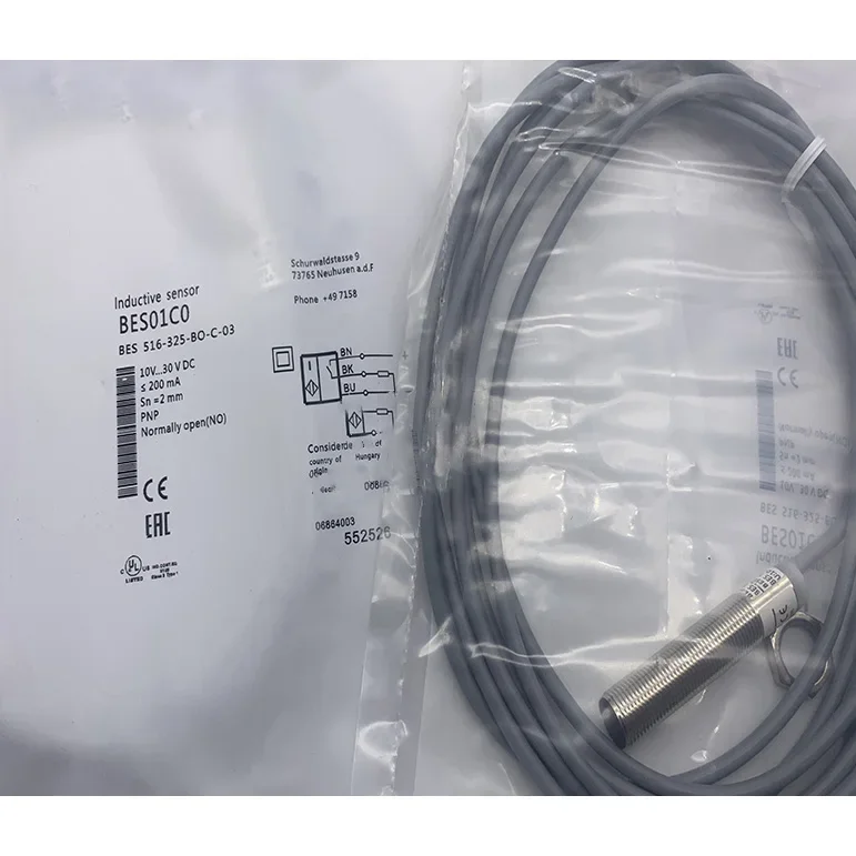 

1PCS New For BALLUFF BES01C0 BES 516-325-BO-C-03 Proximity Switch Sensor