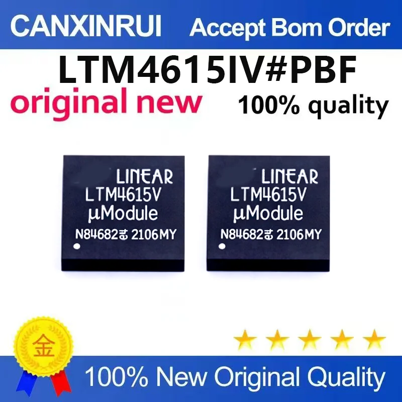 （5pcs-10pcs）Brand new original LTM4615IV # PBF LGA-144 2.375V~5.5V DC-DC power chip