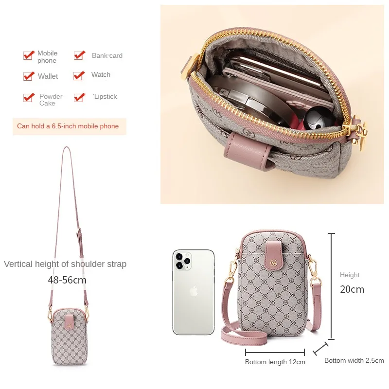 Borsa per cellulare da GOLF borsa a tracolla da donna borsa Mini moda estate Versatile vecchia tasca per Spender