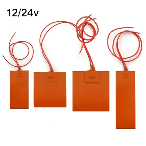 실리콘 가열 패드 사각형 고무 열 매트, 가열 침대 플레이트, 유연한 방수 연료 물 탱크, 가열 액세서리, 8 가지 유형 
