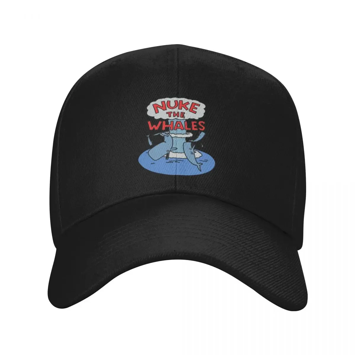 

Nuke the Whales Baseball Cap hats for men birthday Elegant Women's Hats Men's