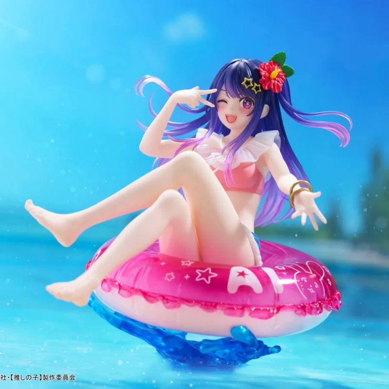 TAiTO Original 10Cm Aqua Float Girls フィギュア　アイ Action Figure Toys For Kids Gift Collectible Model Ornaments