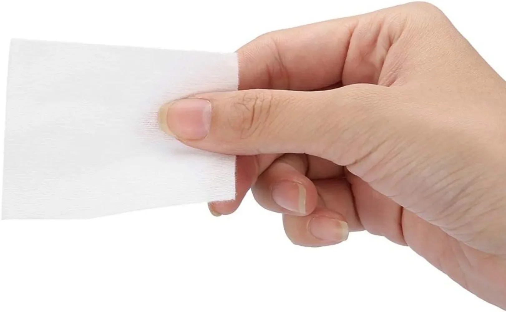 1200 ชิ้นบาง/Pearl Disposable Tattoo ทําความสะอาดผ้าฝ้าย Microblading อุปกรณ์นุ่มแต่งหน้า Remover ทําความสะอาดผ้าฝ้าย