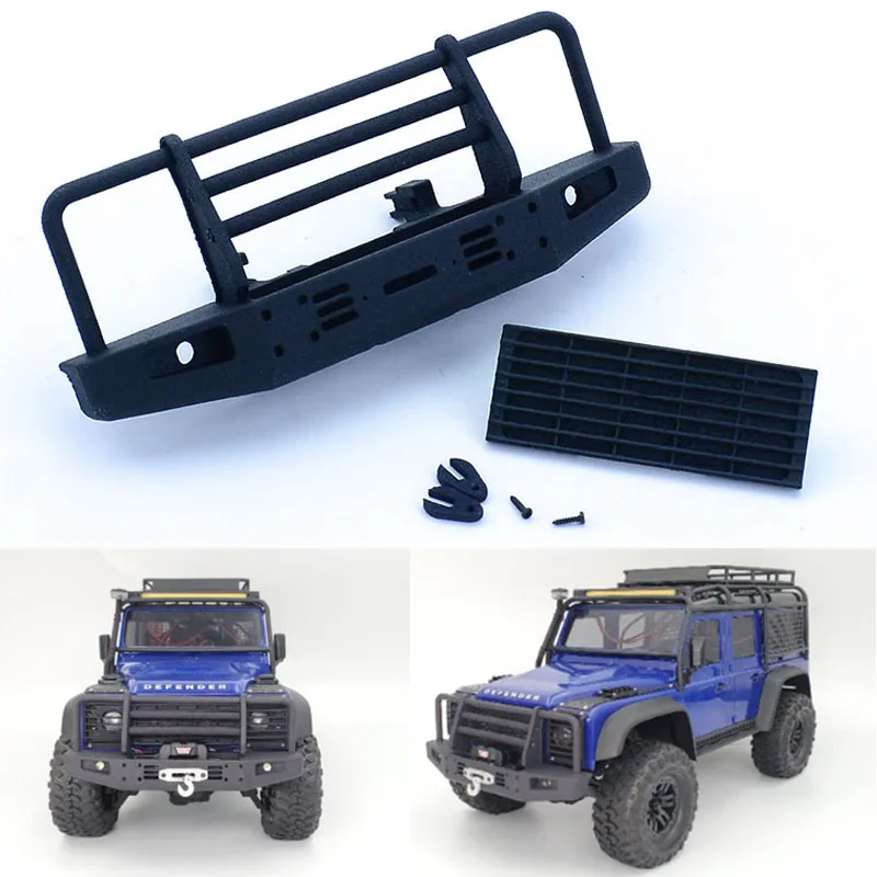 

TRX4M Simulation Nylon Front Bumper for 1/18 RC Crawler Car Traxxas TRX4-M Defender D90 D110 Wilderness Guardian Upgrade Parts