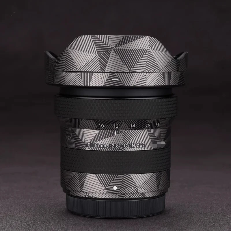 10-18 F2.8 DC DN Lens Sticker Anti-Scratch Protective Film Body Protector Skin For SIGMA 10-18mm F2.8 DC DN For Fujifilm X Mount
