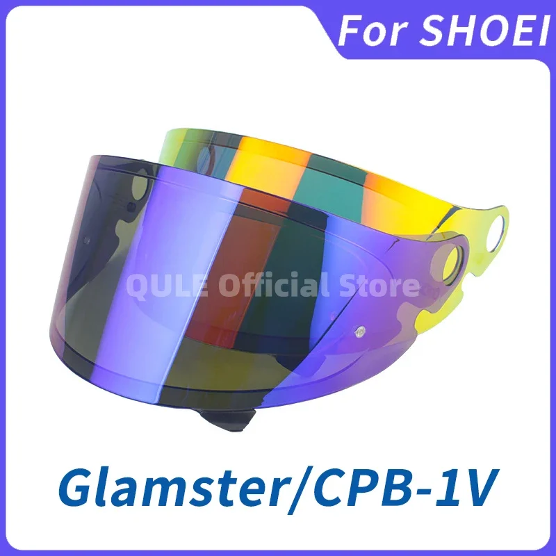 SHOEI Glamster Motorcycle Helmet Lens Retro Full Face Helmet Visor Anti-UV Glamster CPB-1V Casco SHOEI Motorcycle Accessories