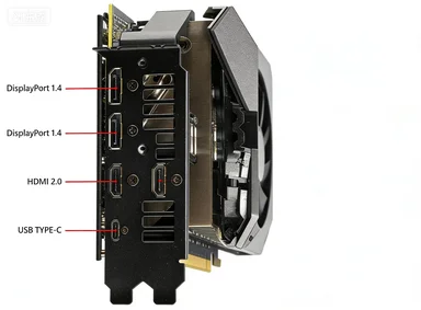 ASUS NVIDIA RTX 2080 Ti GPU ROG-STRIX-RTX2080TI-A11G-GAMING 11GB GDDR6 352bit graphics card PCI-E 3.0 HDMI DP USB Type-C Triple