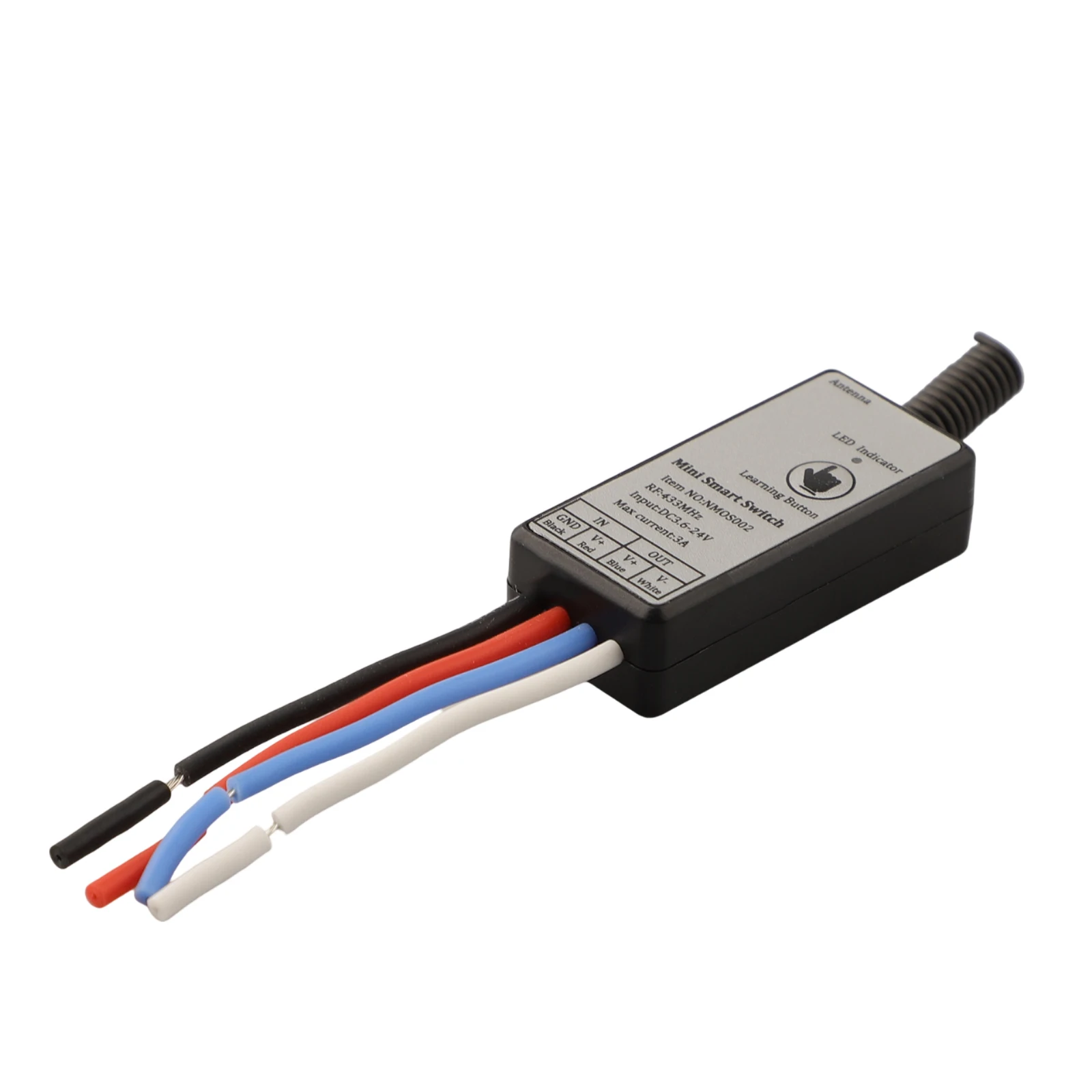 For Lights Programmable Receiver Feeder Activator Color White, Black Activate Feeder Up To 1000ft Compact Design