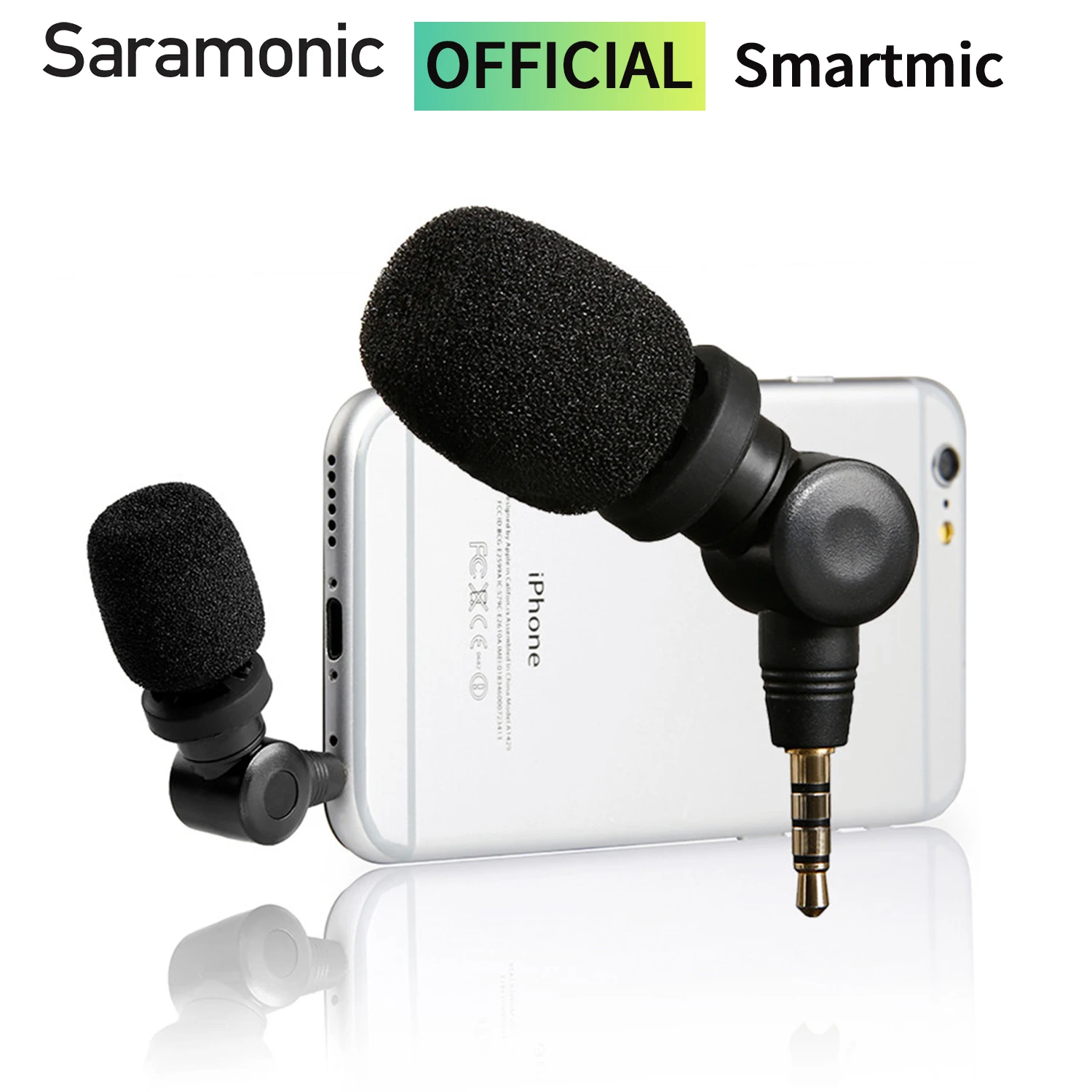 

Saramonic SmartMic 3.5mm TRRS Plug and Play Microphone for PC Laptop Smartphone iPhone Android Youtube Recording Streaming Vlog