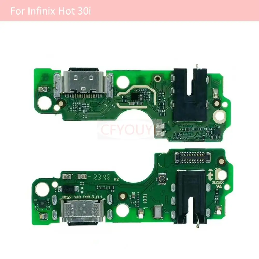 

For Infinix Hot 30i X669 / Hot30 Play X6835 USB Charging Board Dock Port Flex Cable Repair Part