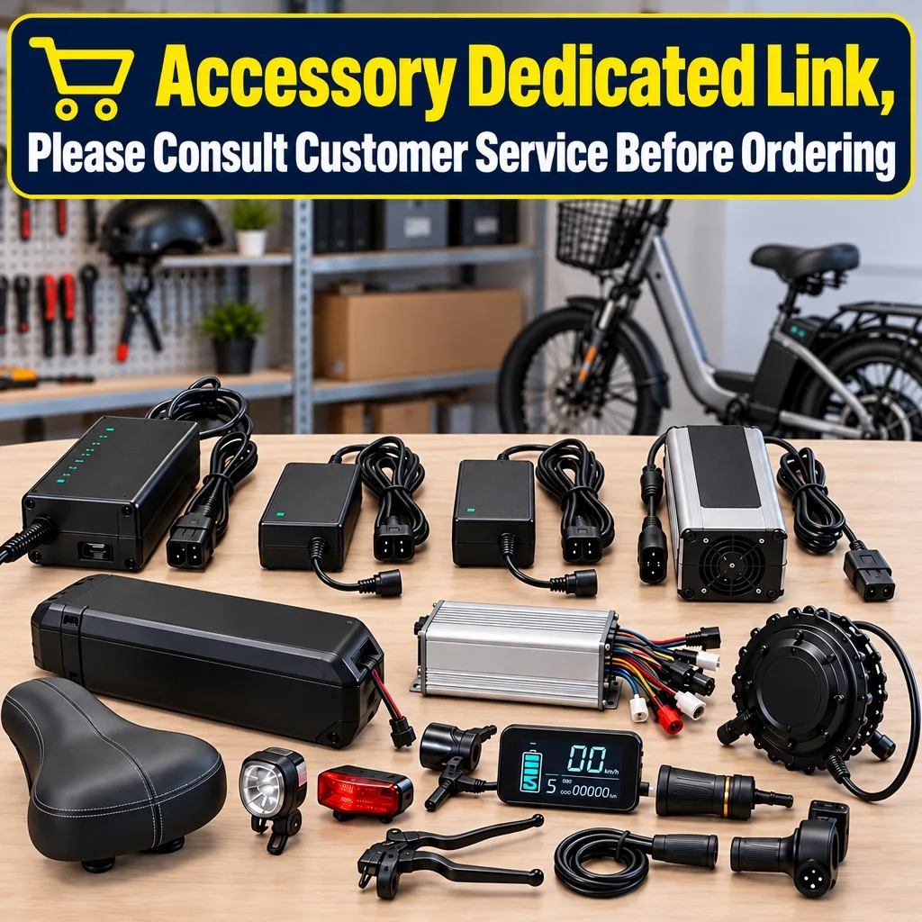 E-bike Replacement Parts & Accessories - Dedicated Listing (Please Contact Customer Service Before Placing an Order)