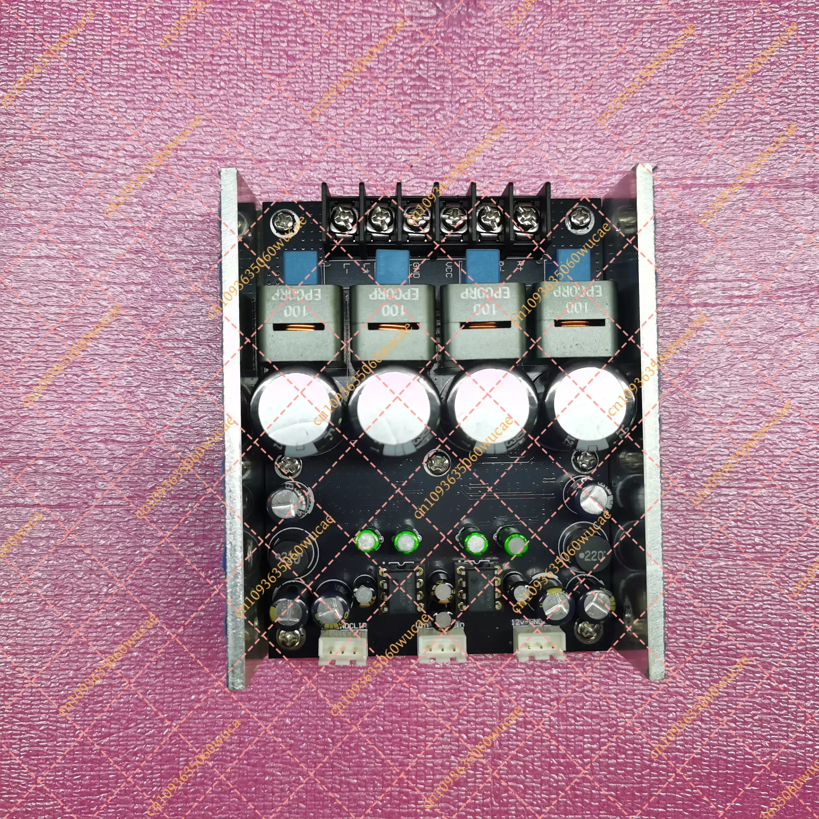 Dual Chip TPA3255 Power Amp Board 600W+600W PBTL Balanced In PFFB Feedback Class D Audio Amplifier Module DIY view 3