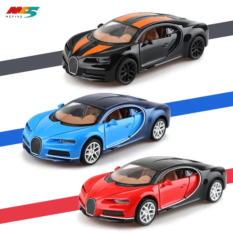 

1:36 Bugatti Chiron Scale, игрушка из металлического сплава, спортивный автомобиль, литье под давлением, модель автомобиля, миниатюрные игрушки для детей, детская коллекция