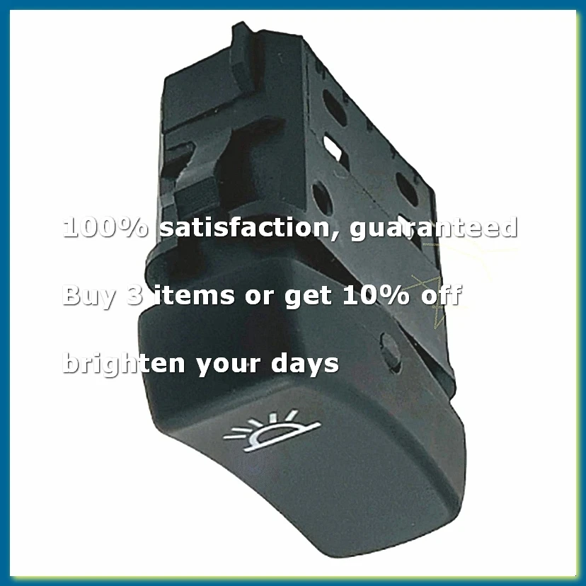For Car Roof Light Fan, Headlight Shift Switch, Electric Door and Window Lifting Glass Switch Shift Button