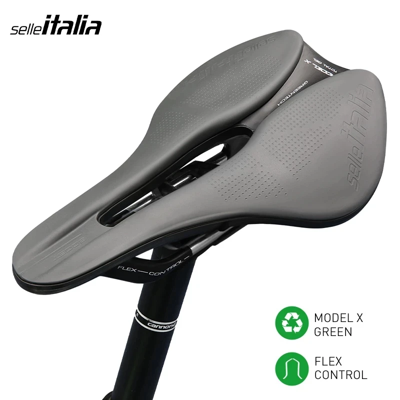 

SelleItalia Model-X SF Bicycle Saddle MTB Road Bike Seat Cushion Hollow Breathable Comfortable Shock-Absorbing Riding Saddle