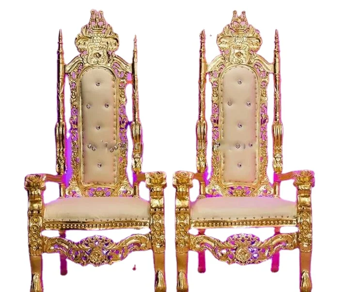 

Wedding Rental Large Lion King Throne Chairs