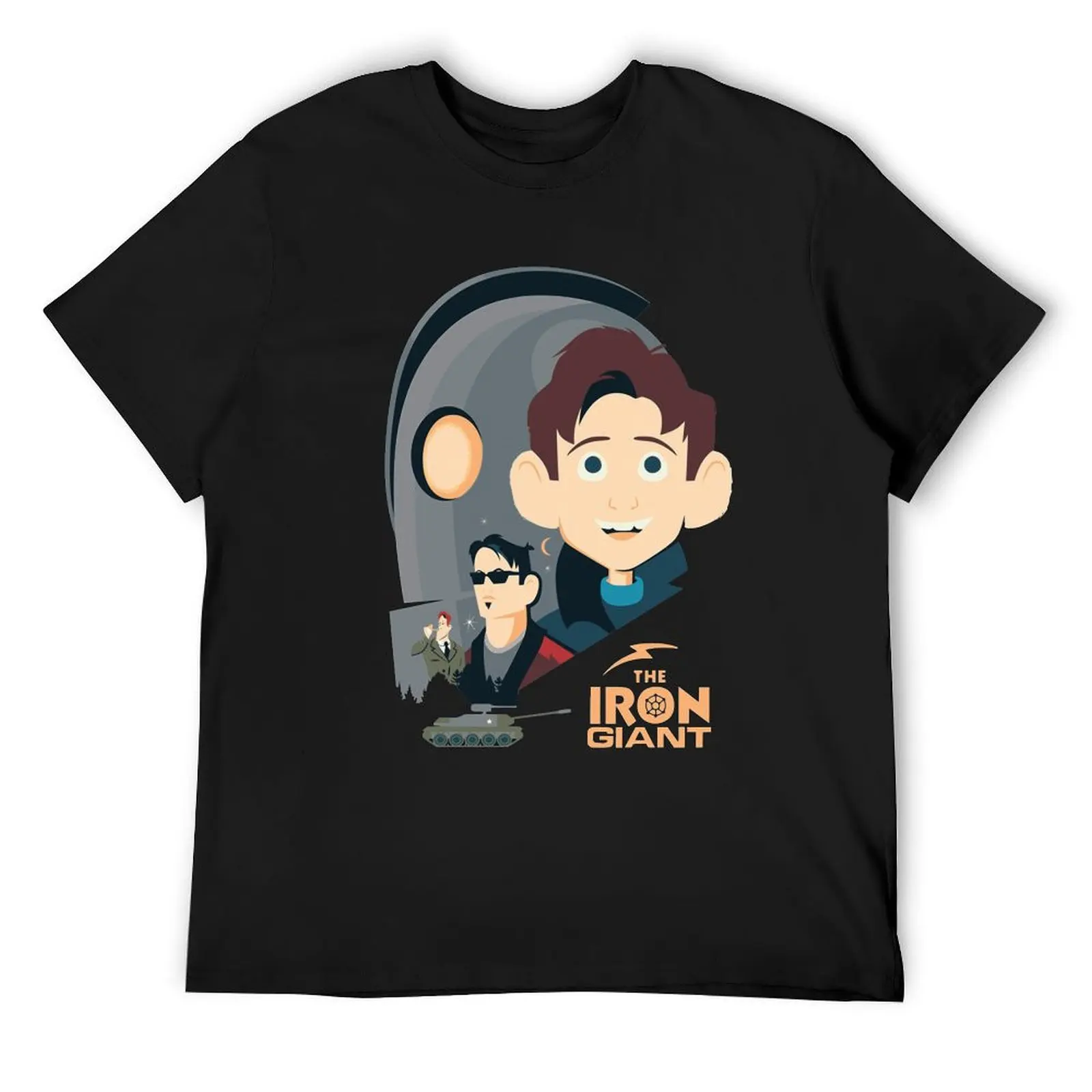 The Iron Giant - Animated Movie Artwork T-Shirt shirts graphic tees graphic t shirts baggy shirts mens t casual stylish