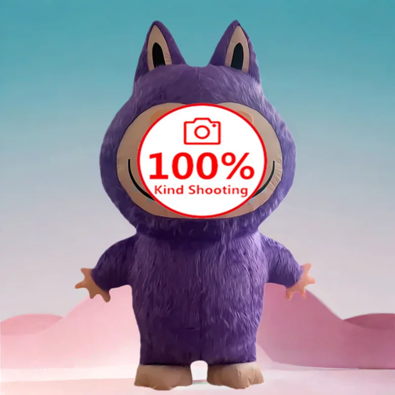 قزم نفخ زي التميمة كرنفال الحدث أداء زي حفلة عيد ميلاد لعب الأدوار زي الحيوان ذو الأذنين الطويلة