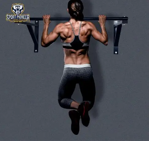 High Quality Heavy Duty Wall Mounted Pull Up Bar Professional Pull Up Bar Gym Fitness Equipment Pull-up Horizontal Bar