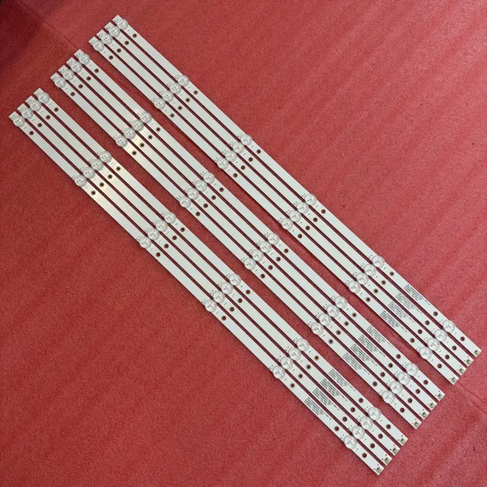12pcs/set LED backlight Strip For 6LED FUJICOM FJ-65UHD DLED65CNC 12X6 0002 W65 FITV58DA U650CV-UMR SQTV58DA ZX65ZC332M06A3V0