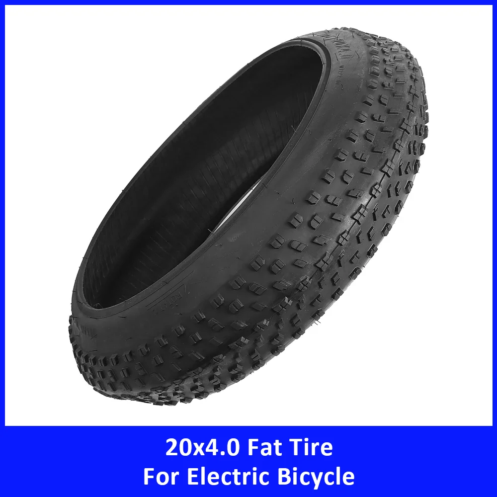 

20Inch Anti-slip Fat Tire Ultralight Wire Bead for E-Bike ATV Beach City Snow Bikes 20x4.0 Fat Tyre Wheel Accessories Spare Part