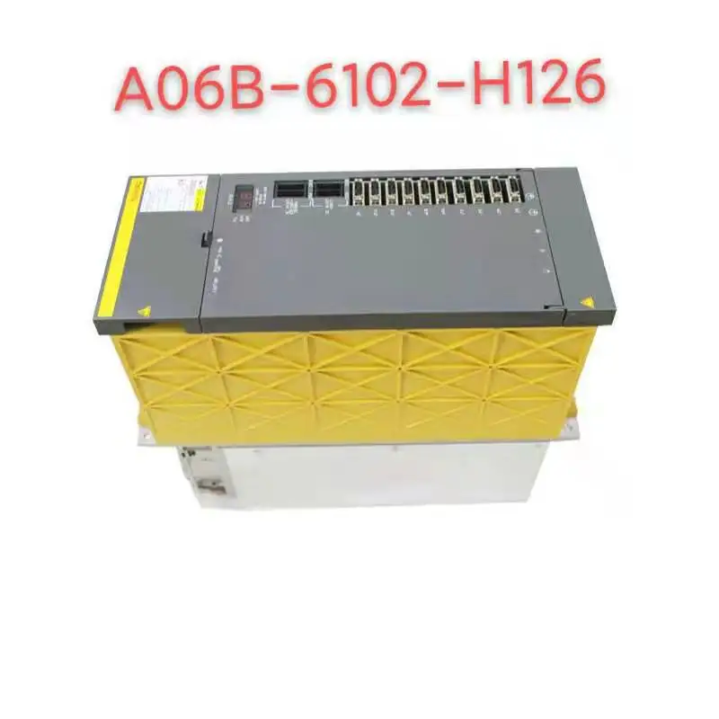 

Used Fanuc Servo Drive A06B-6102-H126 Amplifier Module For CNC Machine